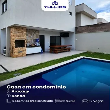 Casa em condomínio – Conforto e privacidade para sua família!