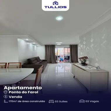 Apartamento à venda na Ponta do Farol!