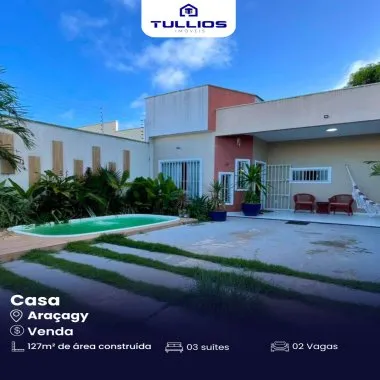 Casa à venda no Araçagy – conforto e estilo em cada detalhe!
