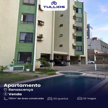 Apartamento no Renascença – Espaço, conforto e localização privilegiada!