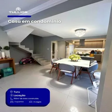 CASA PARA LOCAÇÃO NO TURU!