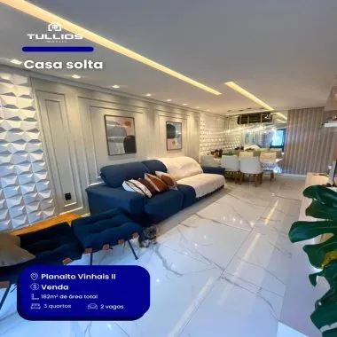CASA SOLTA NO PLANALTO VINHAIS II — porteira fechada