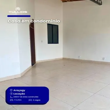 LOCAÇÃO | CASA EM CONDOMÍNIO NO Araçagy