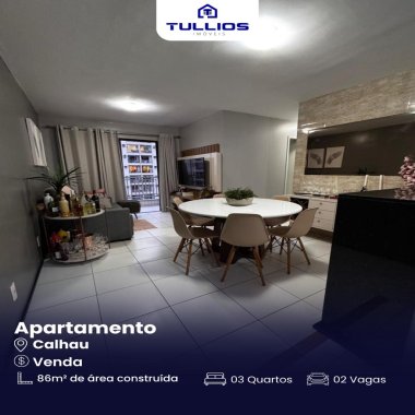 Apartamento à Venda no Calhau – Conforto e Funcionalidade