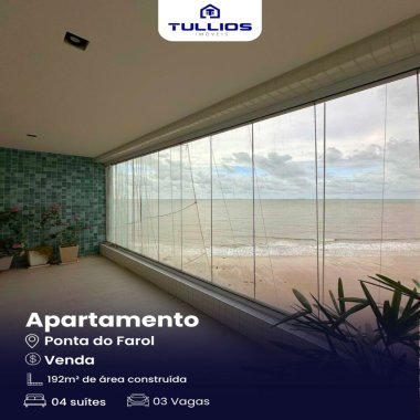 Apartamento 04 suítes para Venda no bairro Ponta do Farol  em São Luís