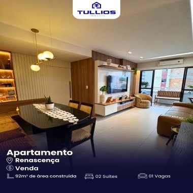 Conforto, praticidade e localização estratégica no Renascença!