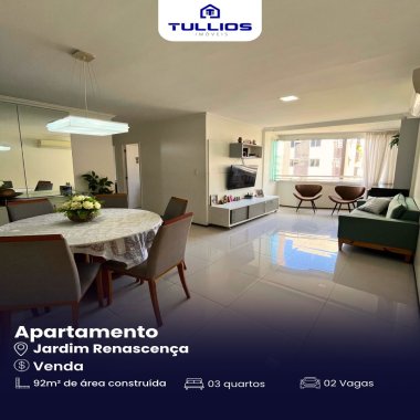 O apartamento ideal para quem valoriza conforto e bom gosto! 
