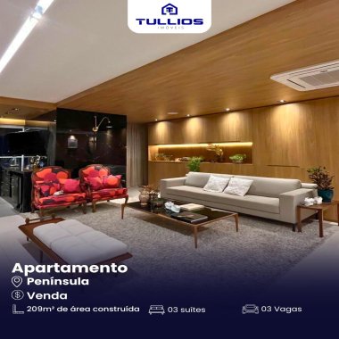 Apartamento à venda na Península – Sofisticação, design e exclusividade em cada detalhe!