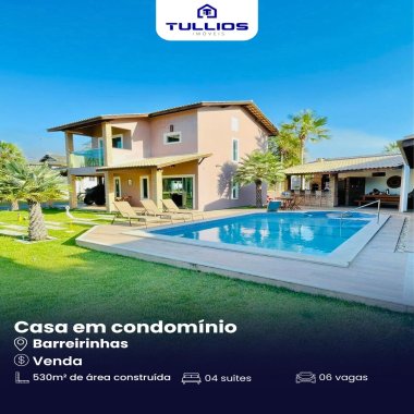 Casa de Alto Padrão à Venda - Barreirinhas/MA