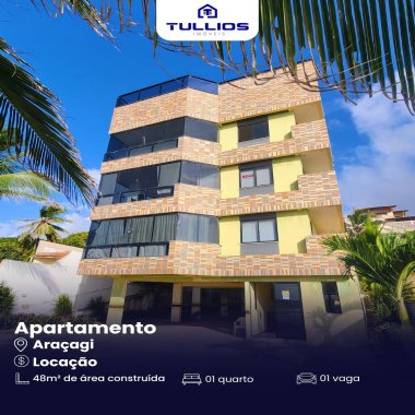 Aluguel com pé na areia – Praia do Meio, Araçagi
