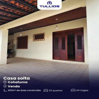 Seu novo lar com espaço de sobra no Cohafuma!