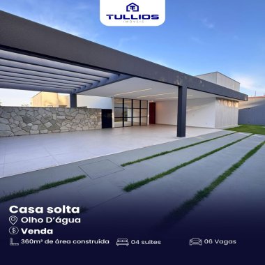 Casa Nova à Venda – Olho D’Água