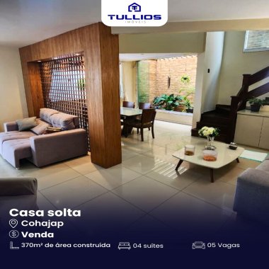 EXCELENTE CASA DUPLEX NO COHAJAP – VENDA