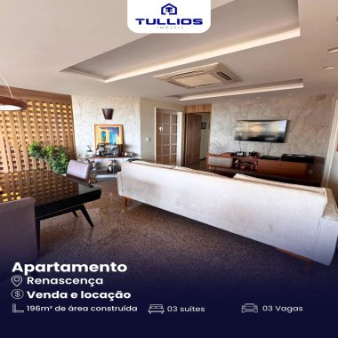 Apartamento à Venda no Renascença – Vista Mar