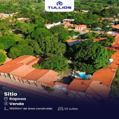 Sítio às Margens da Av. da Raposa – Amplitude e Exclusividade!