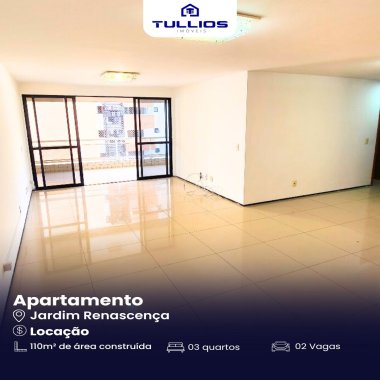 Viva o melhor do Renascença: Apartamento com 2 suítes e lazer completo!