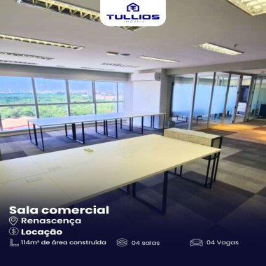 Salas para locação no Office Tower! 