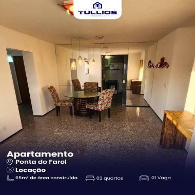 APARTAMENTO PARA LOCAÇÃO | PONTA DO FAROL