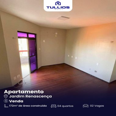Amplo apartamento à venda no Jardim Renascença! 