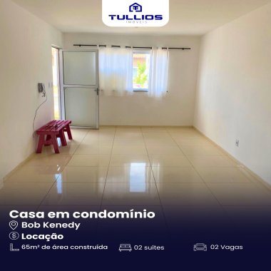Casa para locação- conforto e estilo em 65 metros quadrados! 