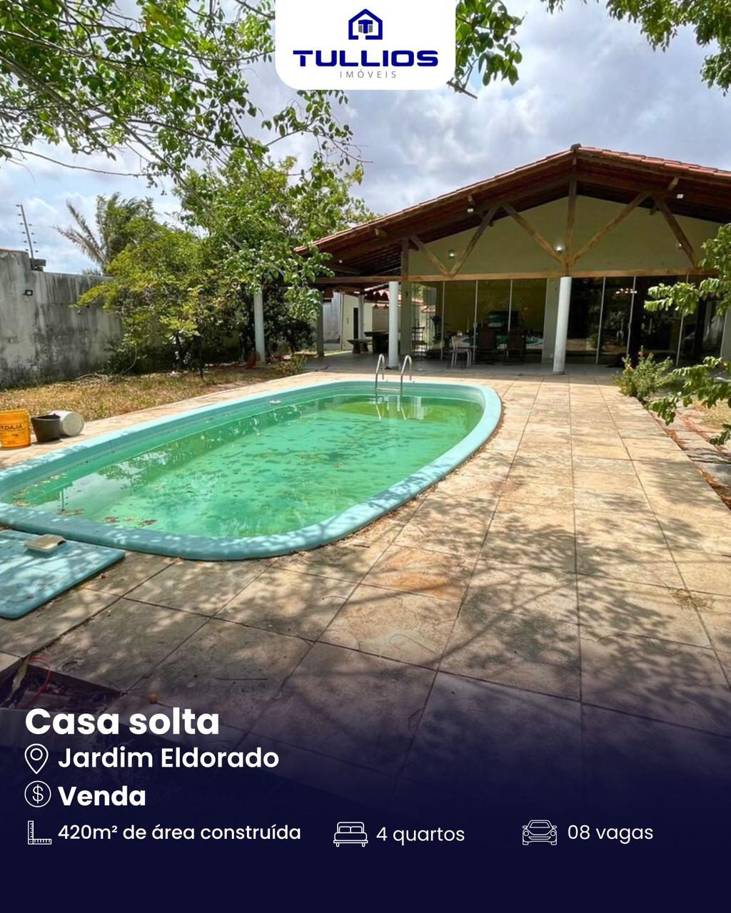 Casa Térrea – Jardim Eldorado!✨