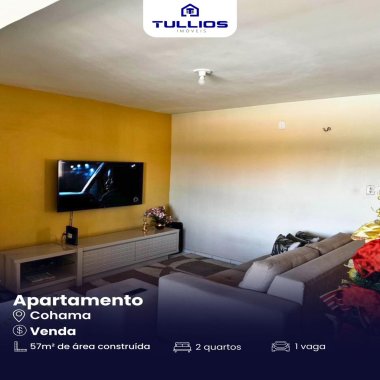 Oportunidade Imperdível – Apartamento Nascente, 57 m²