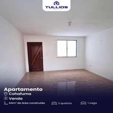 APARTAMENTO À VENDA – 64m² DE CONFORTO E PRATICIDADE