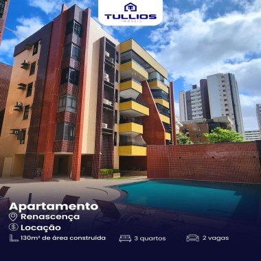 Apartamento para locação no Renascença 2
