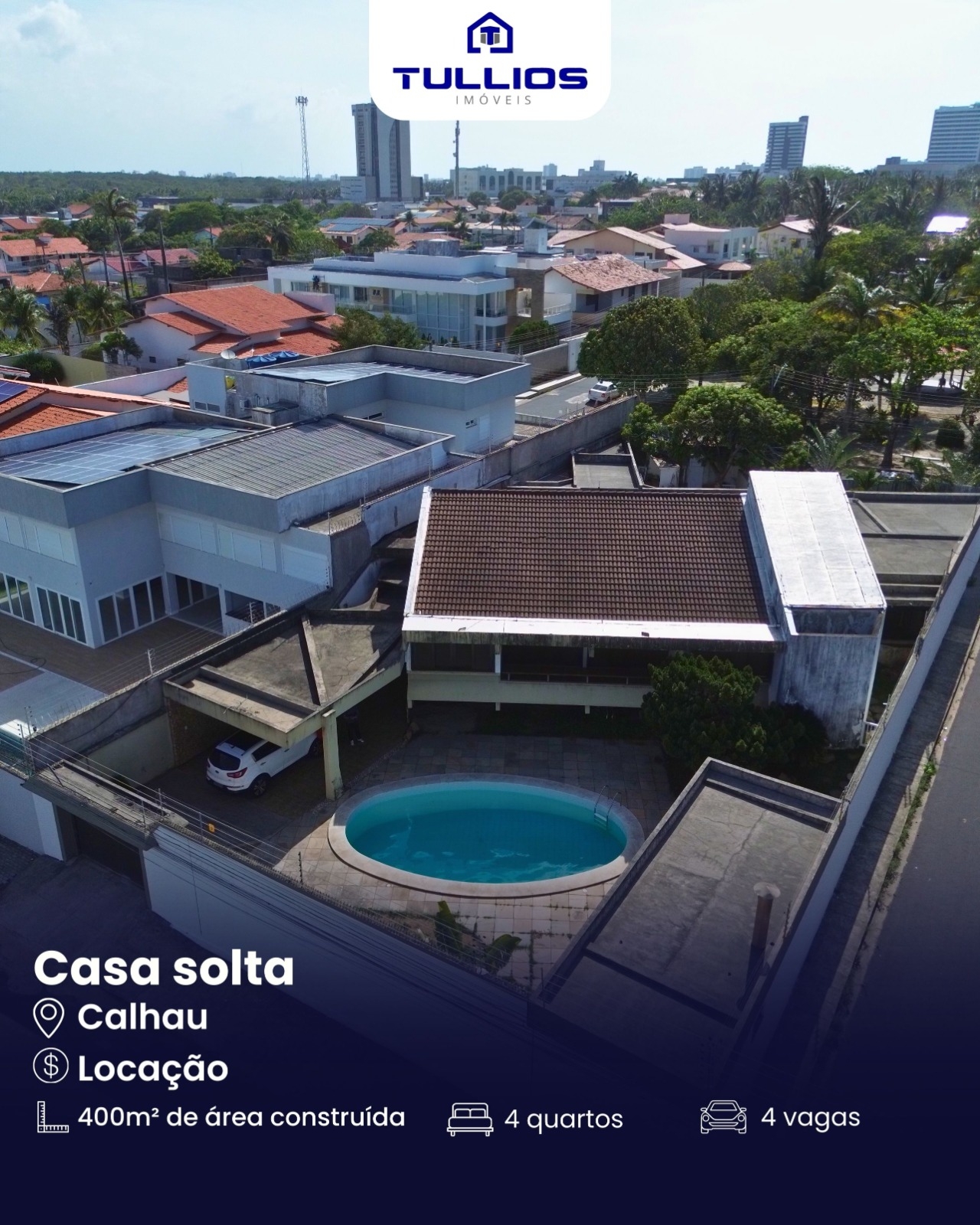 SUA CASA ESTÁ NO CALHAU!