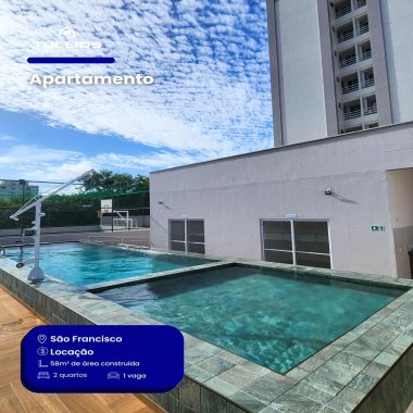 Seu novo lar com conforto e lazer completo!