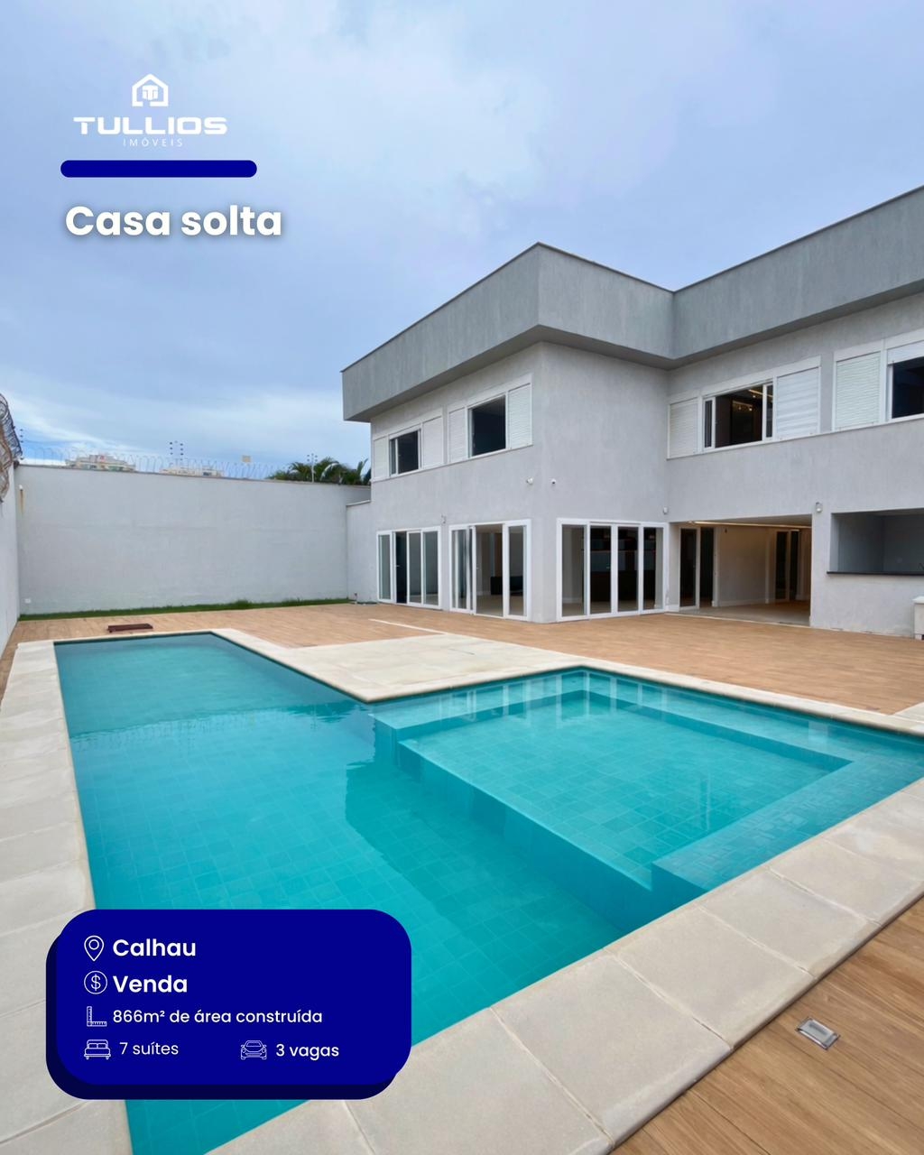 MANSÃO DE ALTO PADRÃO NO CALHAU ✨